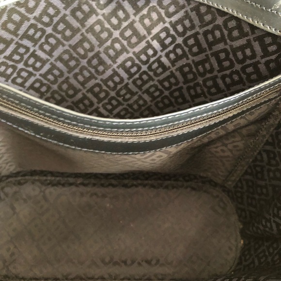 SALE Bally Vintage Structured Shoulder Bag Blue Leather Made in Italy sn1625-98 - Picture 10 of 16